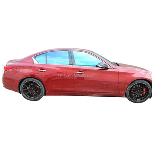 In Fibra di carbonio Q50 Anteriore e Paraurti Posteriore <span class=keywords><strong>Paraspruzzi</strong></span> per Infiniti 14UP 4 Pezzi - Product Image 3