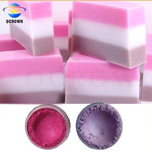 Pigmento perlada para fabricación de jabón, pigmento de polvo, perla, color, grado cosmético - Product Image 1