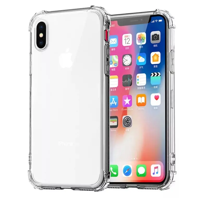Hot Sell 1mm 1.5mm TPU Clear Mobile Phone Shell For Iphone6 Case For Iphone X XR Case