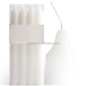 Velas de palo simples, iluminación de Iglesia, blanco, barato, venta al por mayor