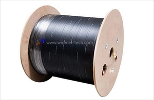 สายเคเบิลใยแก้วนำแสงแบบ Single Mode 2 คอร์ G657A LSZH สำหรับงานภายนอกอาคาร FTTH Drop Cable - Product Image 4