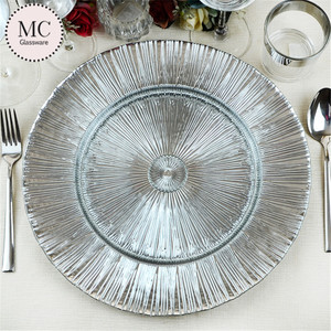Venta al por mayor de la hoja de palma de la placa de la cena de la decoración de la boda - Product Image 2