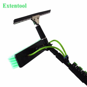 Brosse coiffante à eau pour le nettoyage des vitres, outil de nettoyage avec longue poignée télescopique, aspiration/12 pieds - Product Image 3