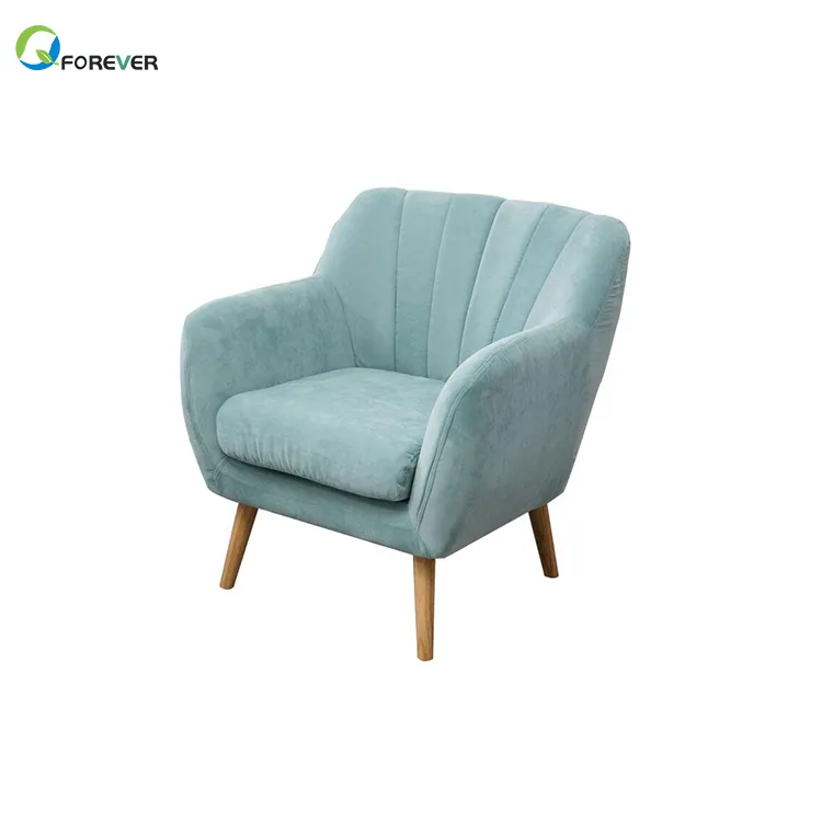 नॉर्डिक आधुनिक बेडरूम फर्नीचर आलसी कुर्सी आकस्मिक कपड़े सोफे कुर्सी