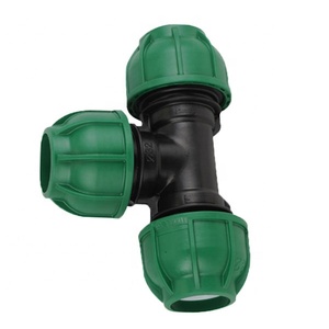 PE Quick <strong>Connection</strong> <strong>Three</strong> - <strong>Way</strong> PE Quick <strong>Connection</strong> Fittings Self - Supplied Water <strong>Pipe</strong> Fittings - Product Image 3