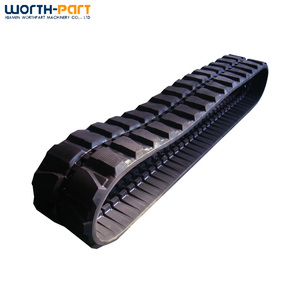 Pista de borracha <span class=keywords><strong>450x81x76</strong></span> para escavadeira/agricultura/harvester - Product Image 2