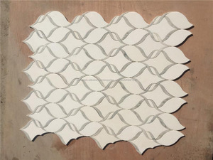 Piedra Natural Mosaico Medallón Patrón decorativo Para <span class=keywords><strong>El</strong></span> Hotel <span class=keywords><strong>Centro</strong></span> <span class=keywords><strong>Comercial</strong></span> Suelo de Azulejo de La Pared - Product Image 6