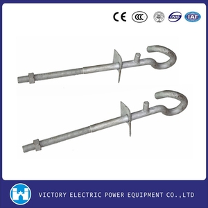 Galvanizado flexible del perno <span class=keywords><strong>de</strong></span> gancho para <span class=keywords><strong>de</strong></span> línea <span class=keywords><strong>de</strong></span> Hardware - Product Image 2