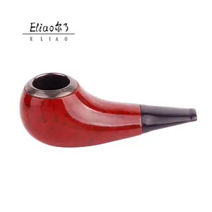 Yiwu Erliao factory direct pipes smoking tobacco cheap smoking pipe resin