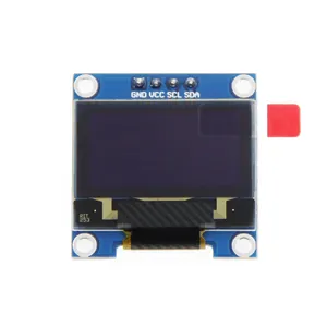 OLED ekran modülü 0.96 inç IIC I2C arayüzü ahududu pasta LCD seri port ekran G