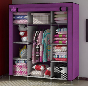 Armario de Almacenamiento Plegable Portátil para el Hogar, Armario de <span class=keywords><strong>Tela</strong></span> para Guardar Objetos - Product Image 4