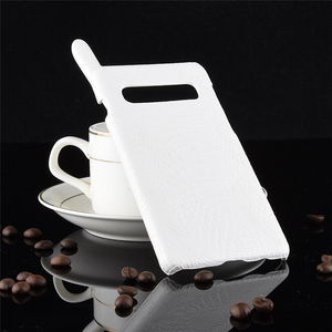 Funda de teléfono de piel sintética de alta calidad con cocodrilo para <span class=keywords><strong>Samsung</strong></span> <span class=keywords><strong>S10</strong></span> Plus - Product Image 2
