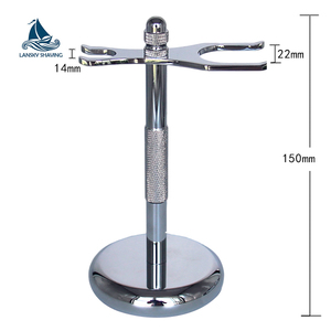 Kleur Klassieke Metalen Scheren Safety <span class=keywords><strong>Razor</strong></span> Stand Voor Scheerkwast En Scheermes - Product Image 1