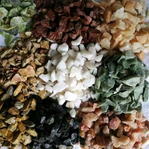 Chưa Được Đánh Bóng Tổng Hợp Lát Vườn Thô Màu Xanh Đậm Đá Chip Nghiền Sỏi Sỏi Sỏi Vườn Sông <span class=keywords><strong>Cobble</strong></span> Đá Đá 1-30Mm - Product Image 4