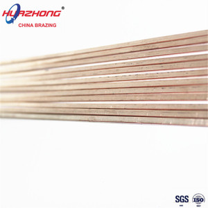 Silver Brazing รอบแท่ง Air - condition ฟิลเลอร์โลหะทองแดงเชื่อมบาร์เครื่องทำความเย็น HVAC เครื่องทำความร้อนผู้ผลิตโดยตรง - Product Image 6