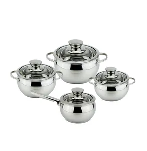 Set di Pentole e Padelle in Acciaio Inox <span class=keywords><strong>Jodo</strong></span> De Panela OEM a 5 Strati per Cottura e Zuppe - Product Image 1