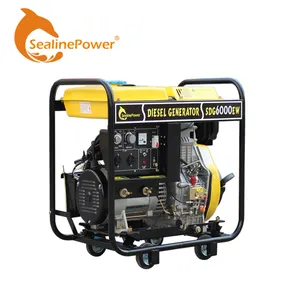 Generator Pengelas Diesel Portabel 180A untuk Dijual