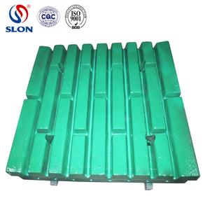 Deko — broyeur, pièces de rechange de haute qualité Mn13Cr2 Extec C10, plaque à mâchoire fixe et à roulement, dents hautes, j62600 - Product Image 3