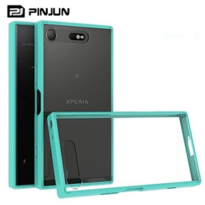 Coque transparente transparente en tpu pour téléphone portable hybride, étui pour <span class=keywords><strong>Sony</strong></span> <span class=keywords><strong>Xperia</strong></span> <span class=keywords><strong>Xz1</strong></span> <span class=keywords><strong>Compact</strong></span> 1 IV 10 III Lite 5 III pro-i - Product Image 2