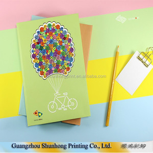 de Tapa Dura Niños Record Libro Notepad Handmake Impresión Cuaderno De Papel Reciclado con Logotipo Personalizado - Product Image 1