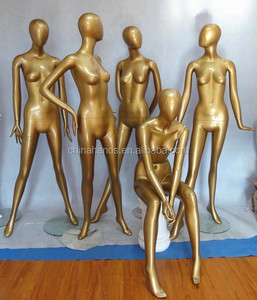 Mannequin Articulé Femme Doré Professionnel Tendance et Moderne Pour Magasin de Vêtements, Meilleure Vente - Product Image 2