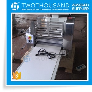 TT-D18A 430X1700MM konveyör bant CE masa üstü pasta yufka açma makinesi - Product Image 3