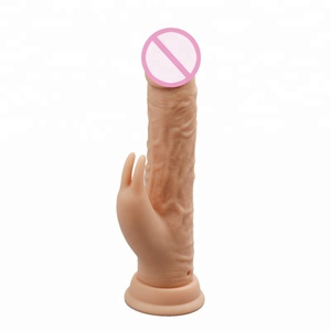 Vibrador cable consolador giratorio Swing Dick la sensación de la piel pene realista consoladores grandes - Product Image 6