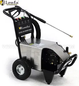 Home Use 170bar 180bar 200bar Electric Pump 3 Phase 380V Electric High Pressure Car Washer