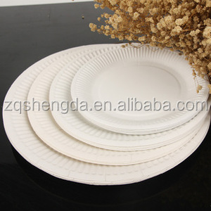 Least wholesale trade one disposable dish White paper for cake/<span class=keywords><strong>pizza</strong></span> with round shape - Product Image 1