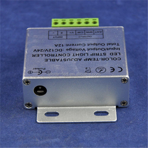 एलईडी के साथ सी सी टी dimmer रंग तापमान नियंत्रक समायोज्य टच आरएफ वायरलेस रिमोट नियंत्रक के लिए डबल रंग पट्टी प्रकाश - Product Image 6