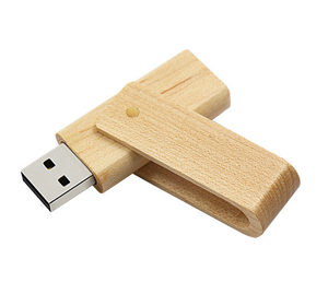 Usb Stick 64gb Wooden Swivel Pendrive 16GB 32GB USB Flash Drive with Customized Logo