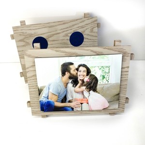 Chất Lượng Cao Nam Châm Sáng Tạo Nổi Khung Ảnh Bằng Gỗ Trang Trí Nội Thất Cho Thuốc Nhuộm Thăng Hoa - Product Image 2