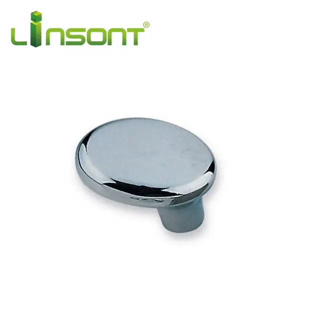Fournisseur de boutons Linsont poignée de quincaillerie de meuble en plastique en alliage de zinc personnalisé Fournisseur fiable