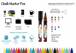 marcador de tiza Pene capaz de nuestra propia marca impreso en los marcadores con propio del cliente etiqueta en el paquete - Product Image 4