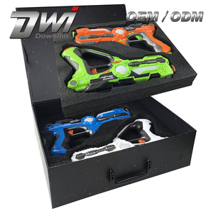 Mainan Pistol Laser Inframerah, Permainan Tim Dalam dan Luar Ruangan untuk 2 Pemain dengan Suara Laser oleh DWI Dowellin - Product Image 4