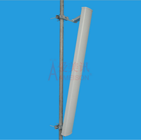Antenne wifi de panneau directionnel 16dBi 5.8Ghz, panneau de double pollinisation pour l'extérieur