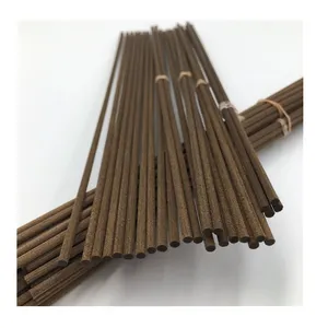 Penyegar Udara 3Mm 24Cm Tongkat Diffuser Serat Coklat Tua