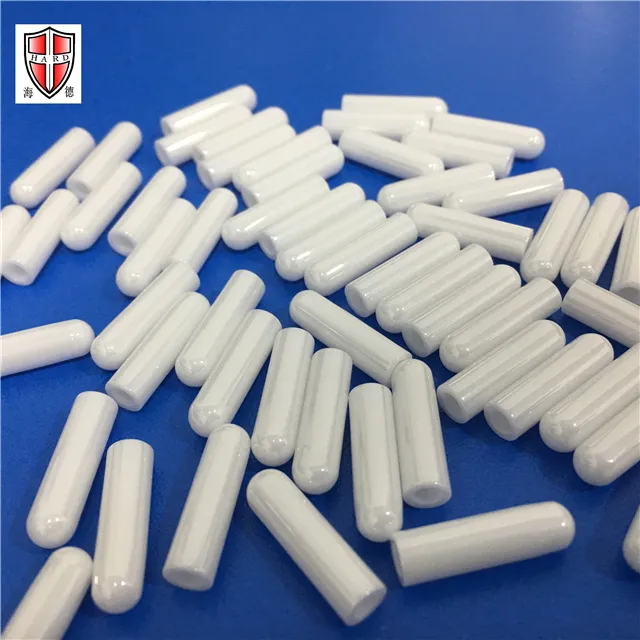 polished high hardness zirconia ceramic locating dowel pin