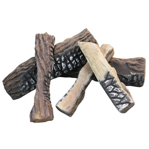 Tronco de Gas Cerámico, Leña Artificial <span class=keywords><strong>para</strong></span> <span class=keywords><strong>Chimenea</strong></span> de Gas, Brasero de Gas - Product Image 3