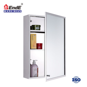 <span class=keywords><strong>Armario</strong></span> <span class=keywords><strong>de</strong></span> <span class=keywords><strong>baño</strong></span> <span class=keywords><strong>de</strong></span> acero inoxidable con espejo colgante <span class=keywords><strong>de</strong></span> pared para cuarto <span class=keywords><strong>de</strong></span> <span class=keywords><strong>baño</strong></span>, almacenamiento impermeable, gran calidad - Product Image 1