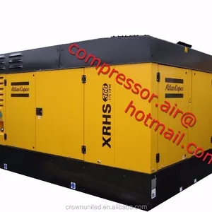 Skid mounted air compressor, popular and versatile application compressor, diesel CAT ENGINE