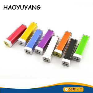USB 2600mAh rouge à lèvres Mobile Power Bank <span class=keywords><strong>18650</strong></span> téléphone portable rouge à lèvres Powerbank chargeur de batterie de téléphone portable - Product Image 5