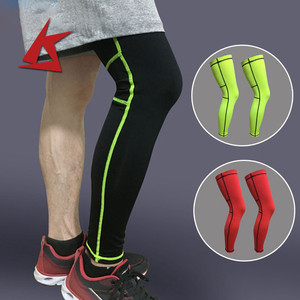 KS-HX006 # Super elástico <span class=keywords><strong>de</strong></span> Lycra <span class=keywords><strong>de</strong></span> baloncesto <span class=keywords><strong>calentadores</strong></span> <span class=keywords><strong>de</strong></span> la pierna <span class=keywords><strong>de</strong></span> muslo mangas <span class=keywords><strong>de</strong></span> compresión - Product Image 4