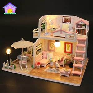 Maison de poupée pour enfants, Gadgets de bricolage, cadeaux amusants, jouets éducatifs
