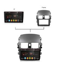 Autoradio multimédia pour voiture avec écran tactile de 9 pouces, Android 11, WIFI, MP5, 2+32G, GPS, navigation, caméra arrière 360°, lecteur DVD pour Corolla