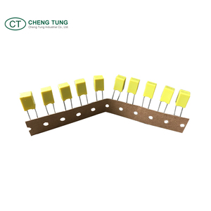 ตัวเก็บประจุฟิล์มโพลีเอสเตอร์เคลือบโลหะขนาดเล็ก 63, 100, 250, 400 โวลต์กระแสตรง - Product Image 4