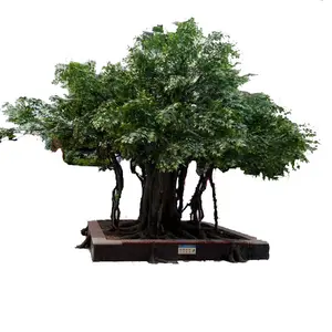 Оптовая продажа, искусственные растения, деревья, большое внутреннее украшение, искусственное дерево баньян