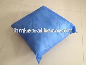 Airline pillow with matched pillowcase