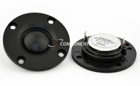 1 paire de haut-parleurs à dôme en soie HiFi de 2 pouces DIY audiolabs, tweeter, unité de diaphragme, 6 ohms, haut-parleur