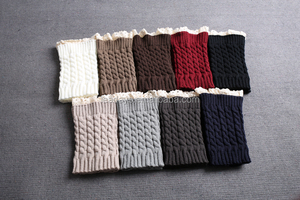 <span class=keywords><strong>Moda</strong></span> al por mayor <span class=keywords><strong>de</strong></span> las mujeres del invierno torcedura del calentador calcetines <span class=keywords><strong>de</strong></span> encaje - Product Image 3